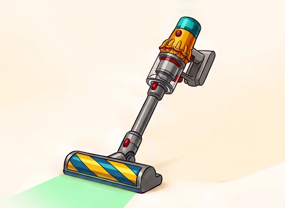 Dyson V12 Detect Slim Absolute HEPA (Yellow/Nickel) vacuum