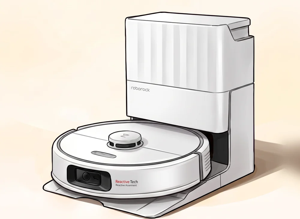 Roborock Qrevo S Pro robot vacuum with dock